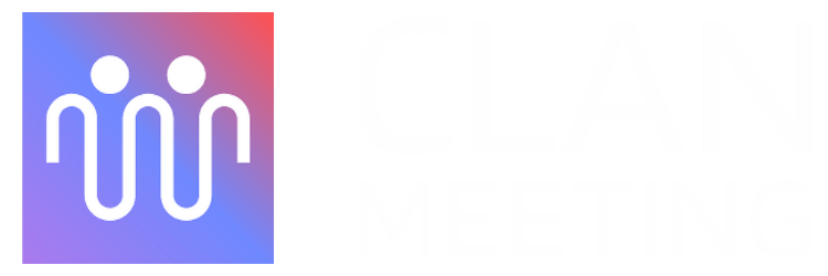 Clan Meeting Logo Dark Background