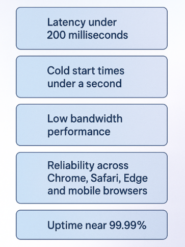 Benchmarks for Video Infrastructure