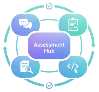 Assessment Workflows, Ready to Embed Icon