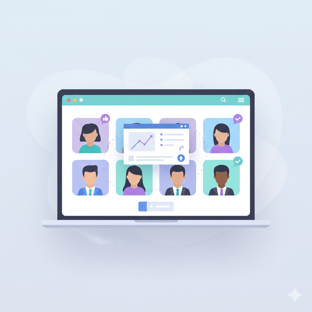 Team Meetings & Sync Calls Icon