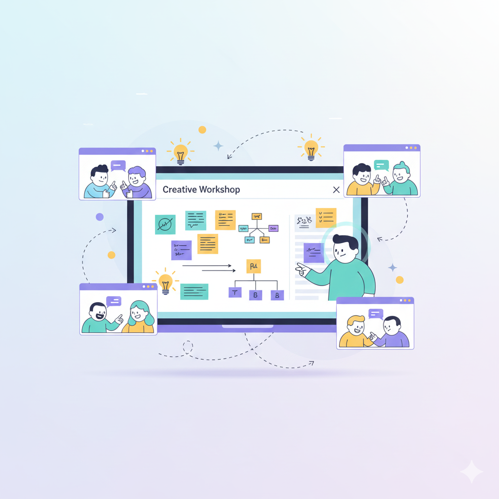 Workshops & Brainstorming Sessions Icon